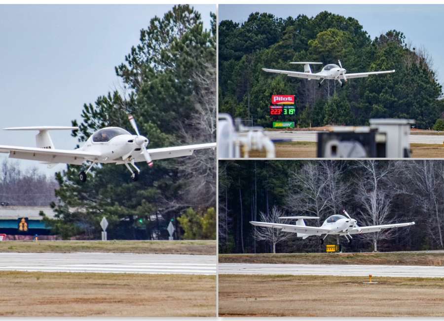 Student pilot makes emergency landing