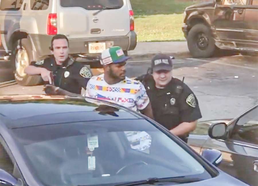 Tempers flare during arrest caught on video