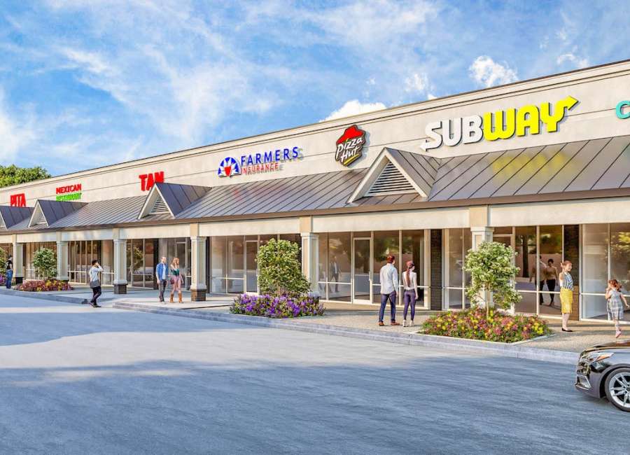 Thomas Crossroads shopping center gets makeover
