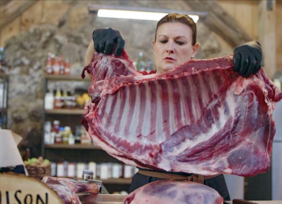 Tina Cannon competes in Netflix’s 'American Barbecue Showdown' airing Sept. 18