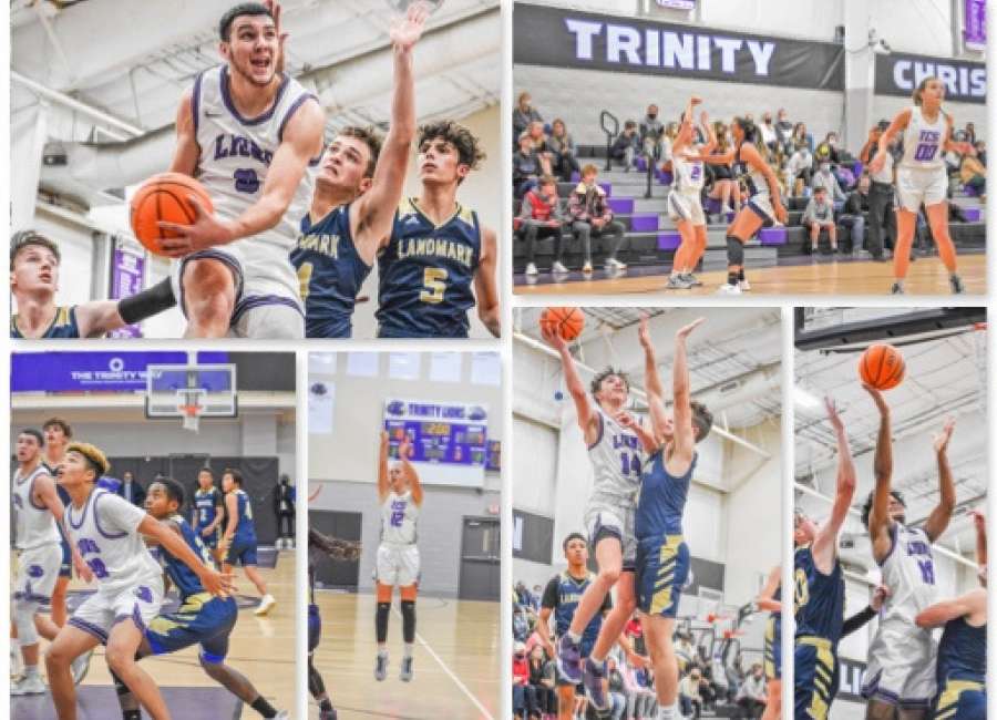 Trinity Christian basketball splits with Landmark Christian at home