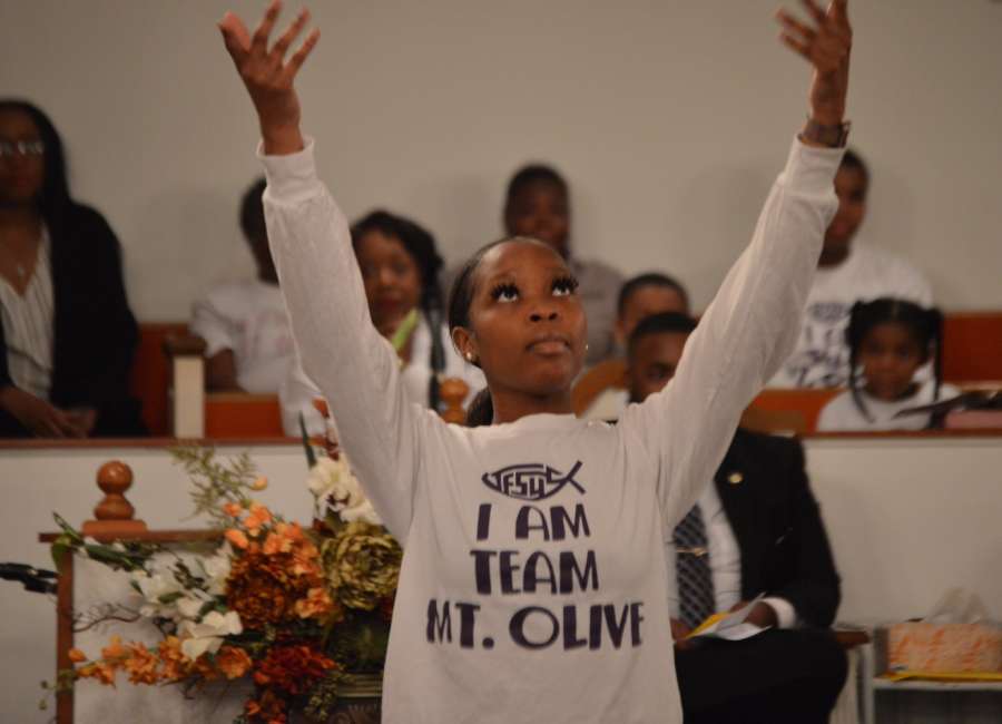 Unity, love, education and service themes at MLK service