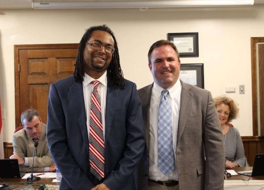 VFW Teacher of the Year honored at school board