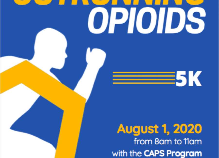 Virtual 5k Saturday for substance abuse awareness