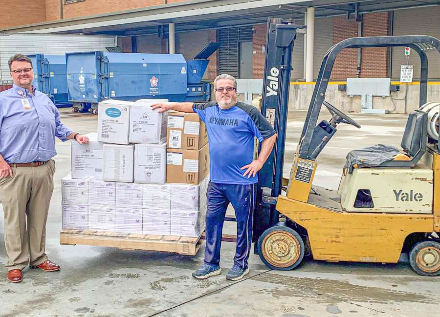 Yamaha donates supplies to hospital