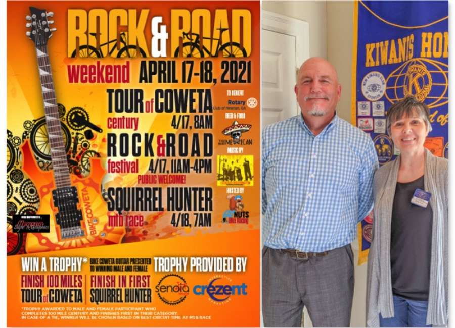 Bike Coweta showcases projects to Kiwanis
