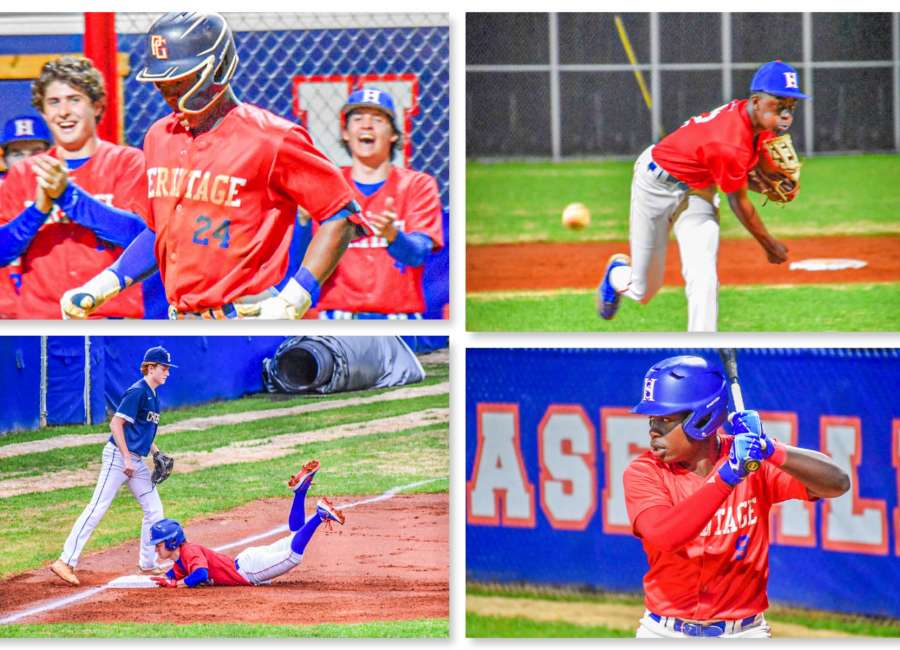 Bombs away in Heritage win over ELCA