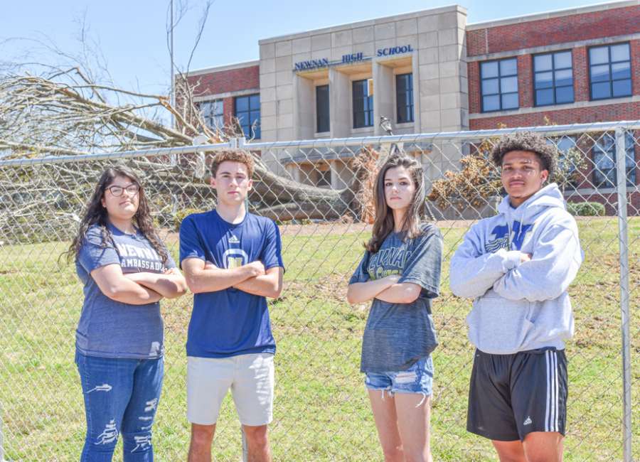 Class of ’21, interrupted: Newnan High seniors hold onto hope, humor