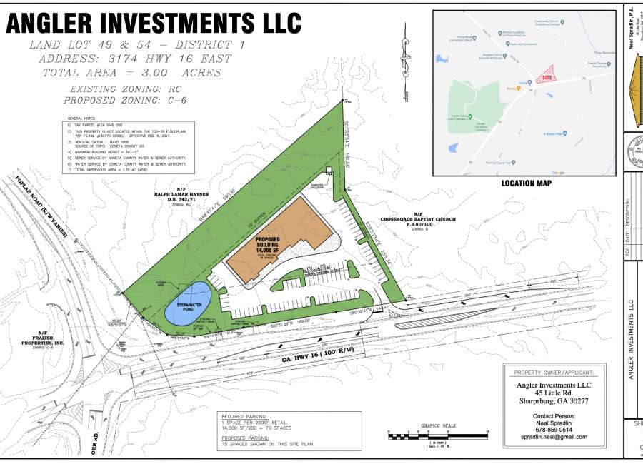 Commissioners rezone Poplar/Hwy. 16 intersection