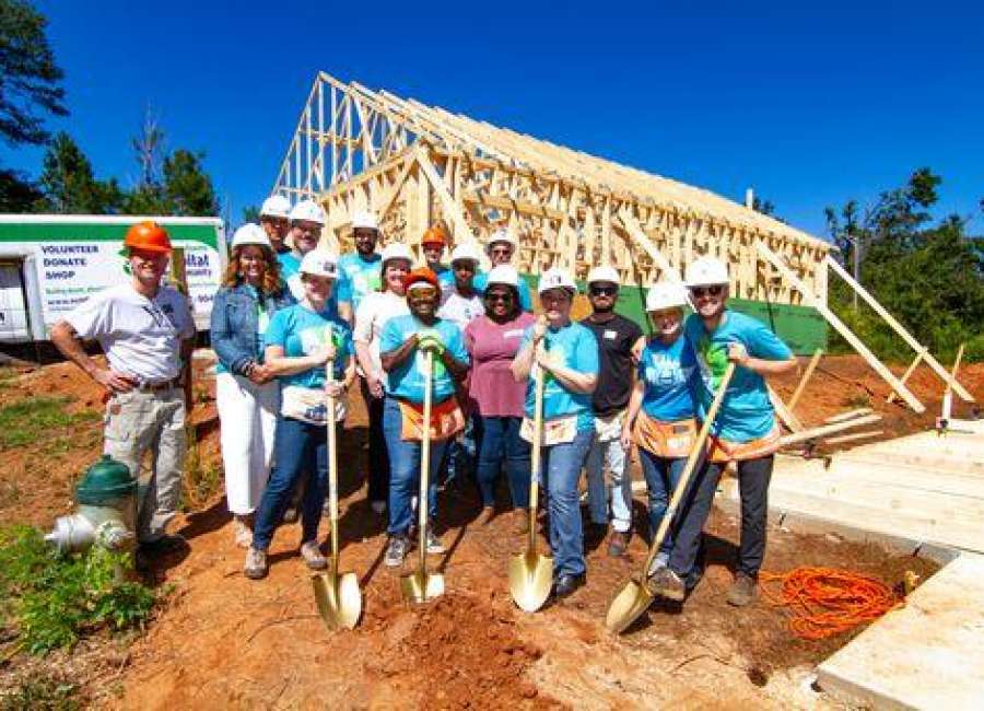 Construction begins on Habitat For Humanity housing development