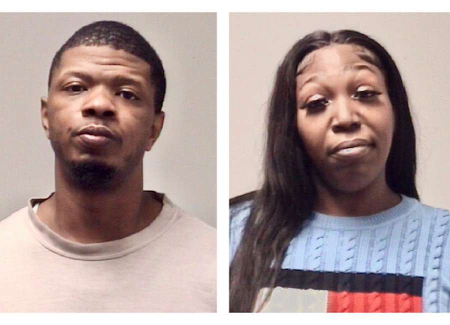 Two busted for drugs, weapons after brighting officer