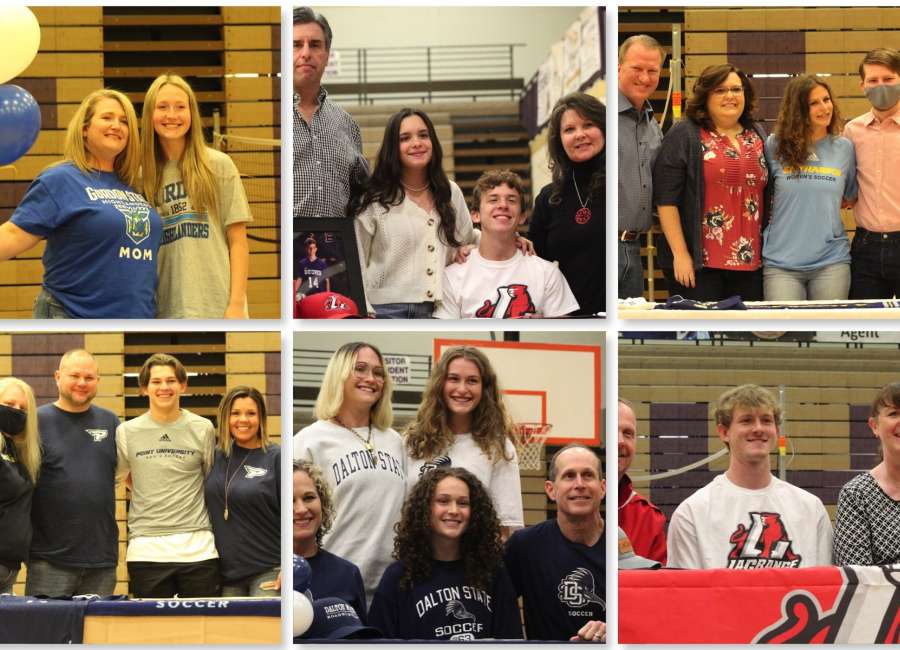East Coweta soccer players sign with colleges