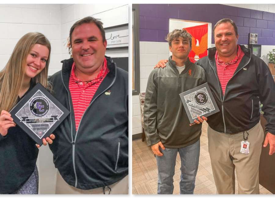 ECHS recognizes Student-Athletes of the Month