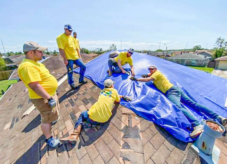 Faith in action: Church members volunteer for Hurricane Ida cleanup
