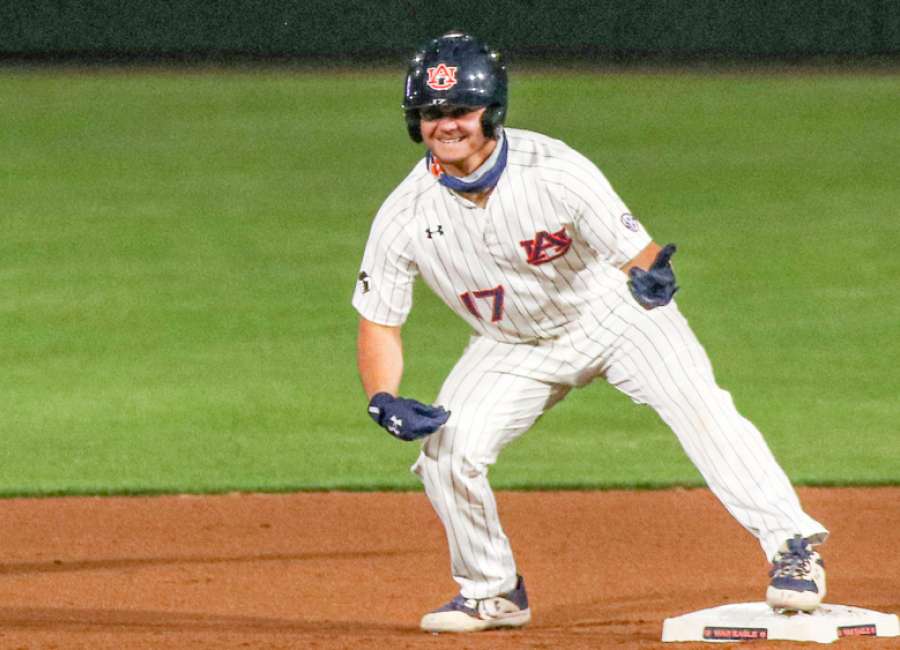 Former Indian Ryan Dyal playing summer ball for the Charlottesville Tom Sox