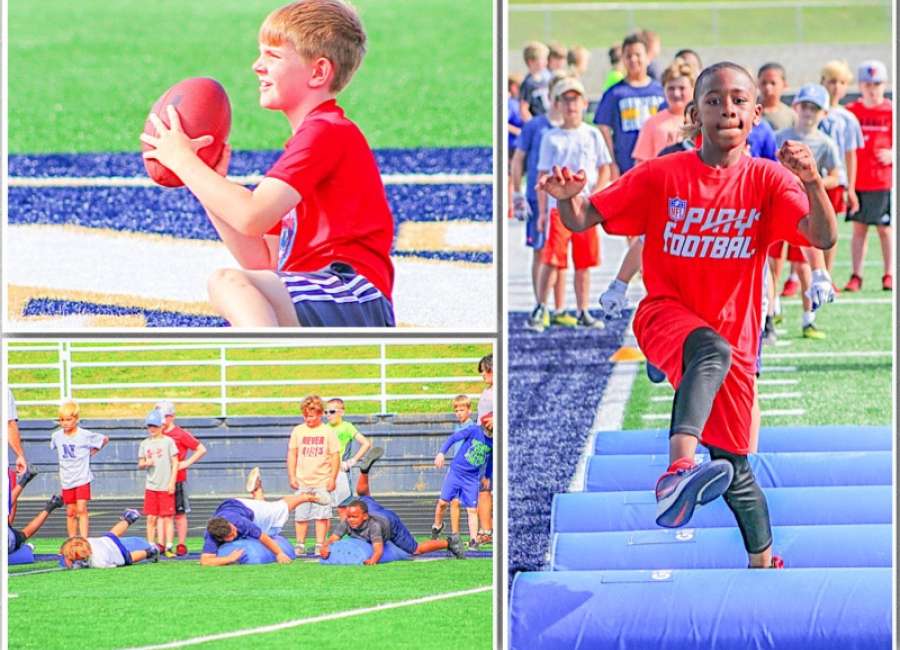 Future Cougars fill Drake Stadium for Jr. Camp