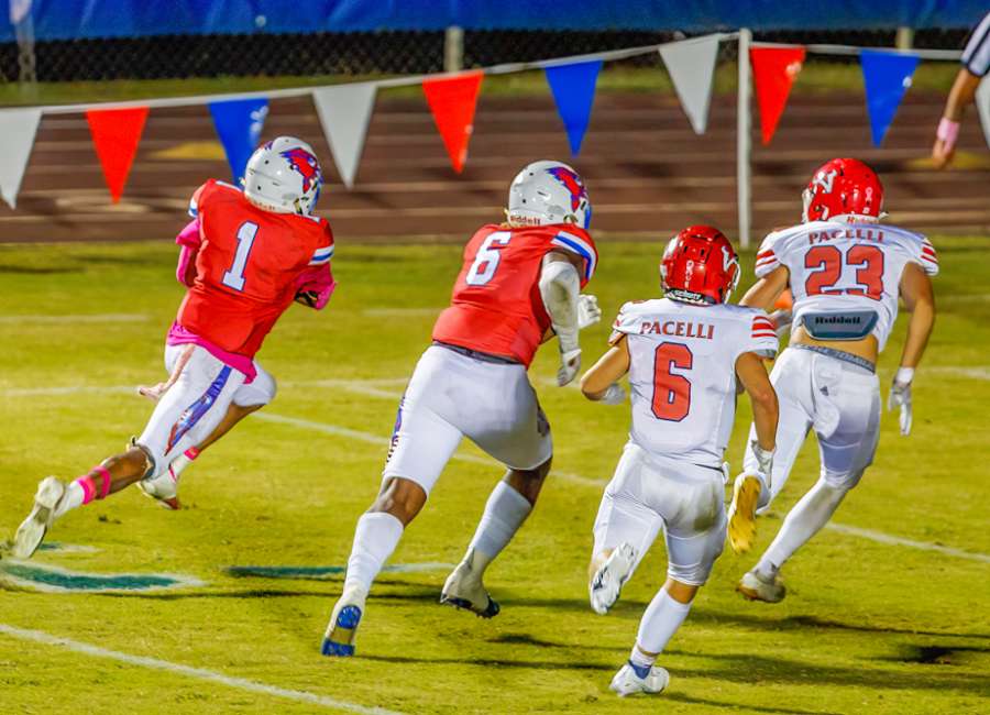 Hawks fall to Pacelli on homecoming