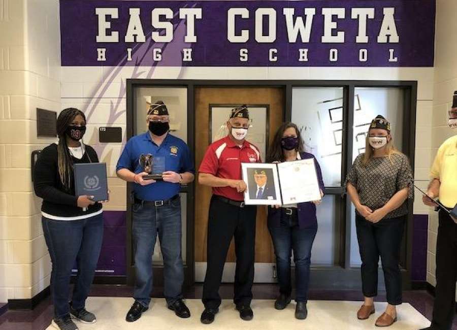 High school teacher wins at VFW state level