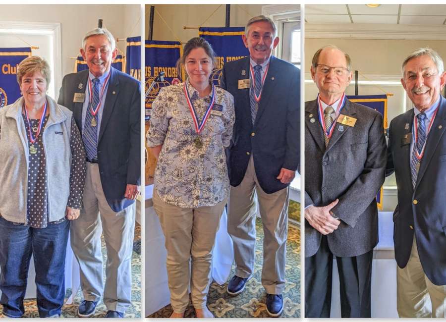 Kiwanis recognized with Outstanding Leadership awards