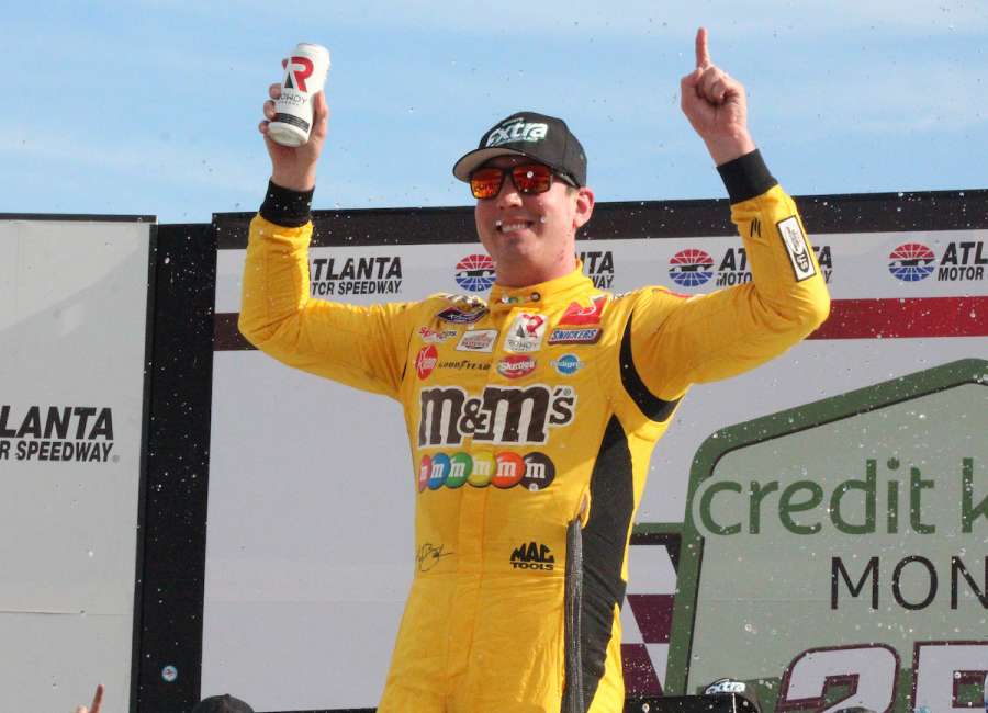 Kyle Busch wins Xfinity race with a botched bump-draft