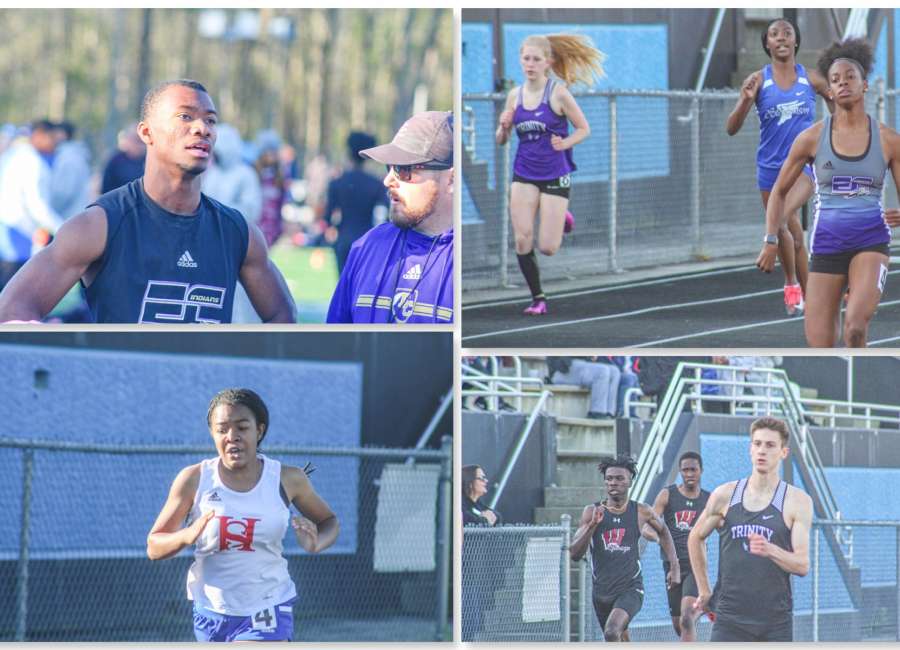 Local athletes participate at Friday Night Lights track meet