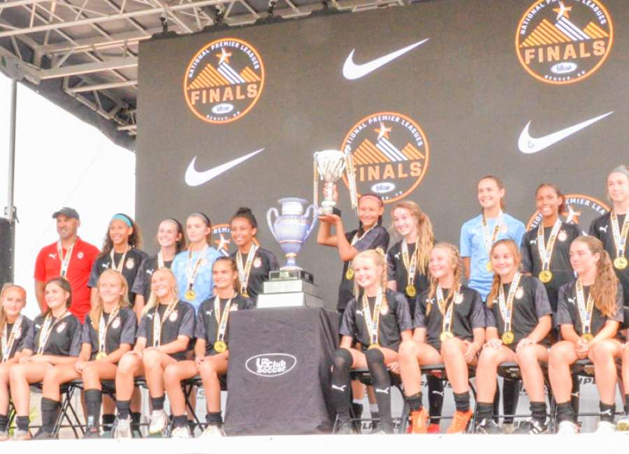 Local soccer team wins national title