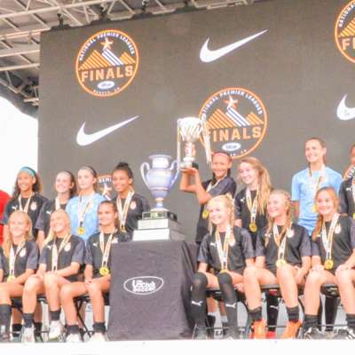 Local soccer team wins national title