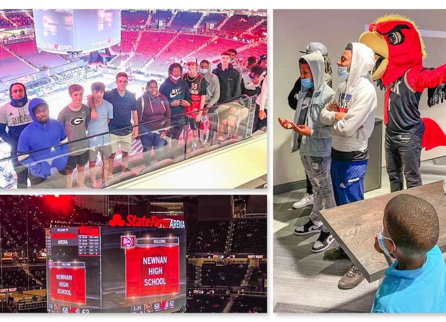 Newnan Cougars get a special night from the Atlanta Hawks