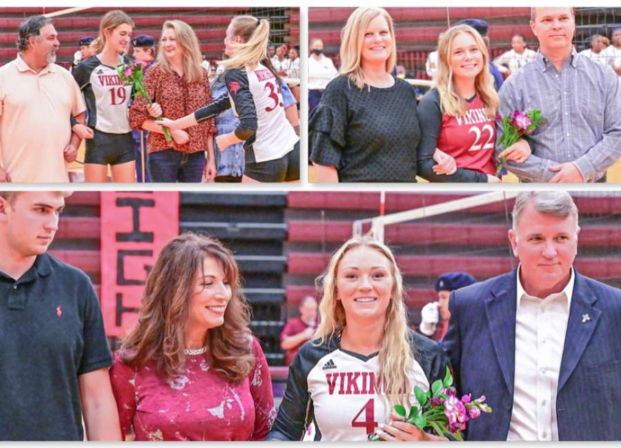 Northgate volleyball celebrates seniors