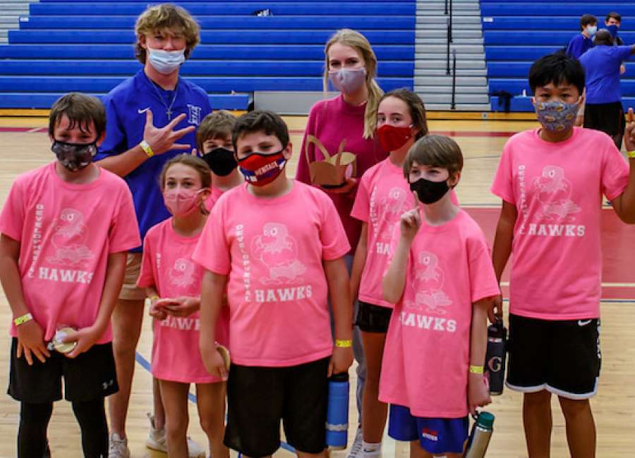 Pink Team takes title at Heritage School basketball championship