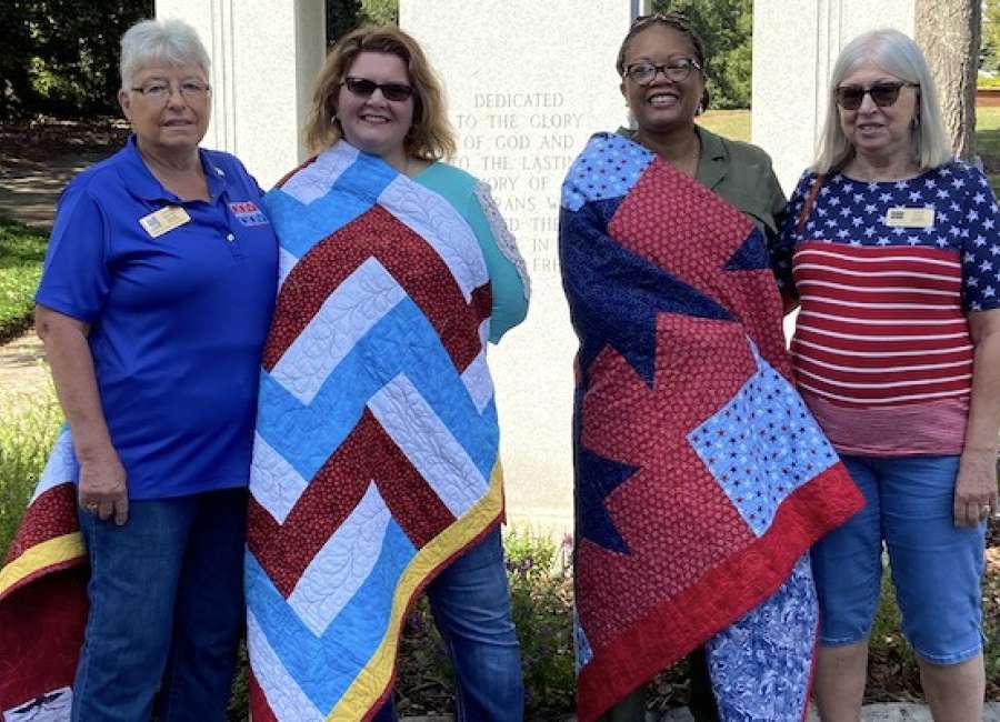 Quilts of Valor awarded to Kelley, Vinson