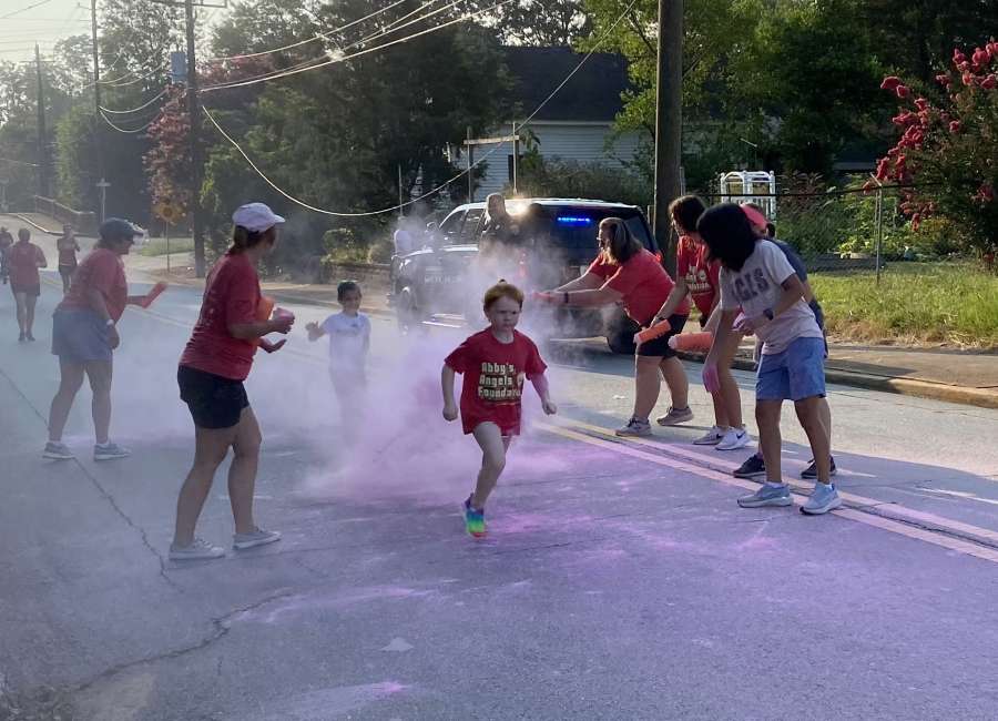 Rainbow Run raises money for school supplies