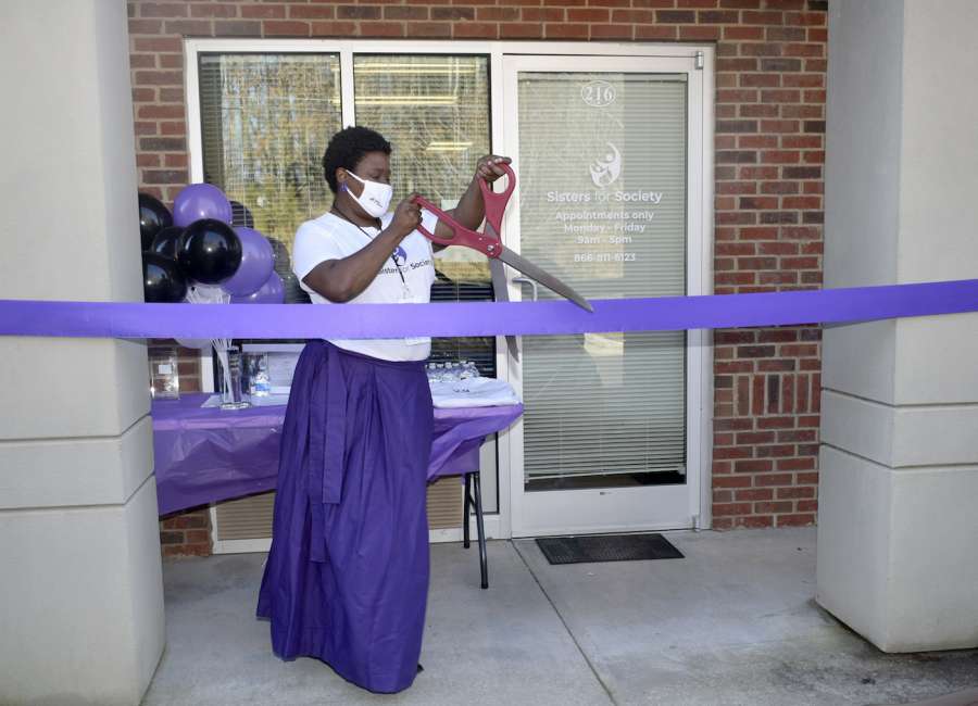 Sisters for Society celebrates new location