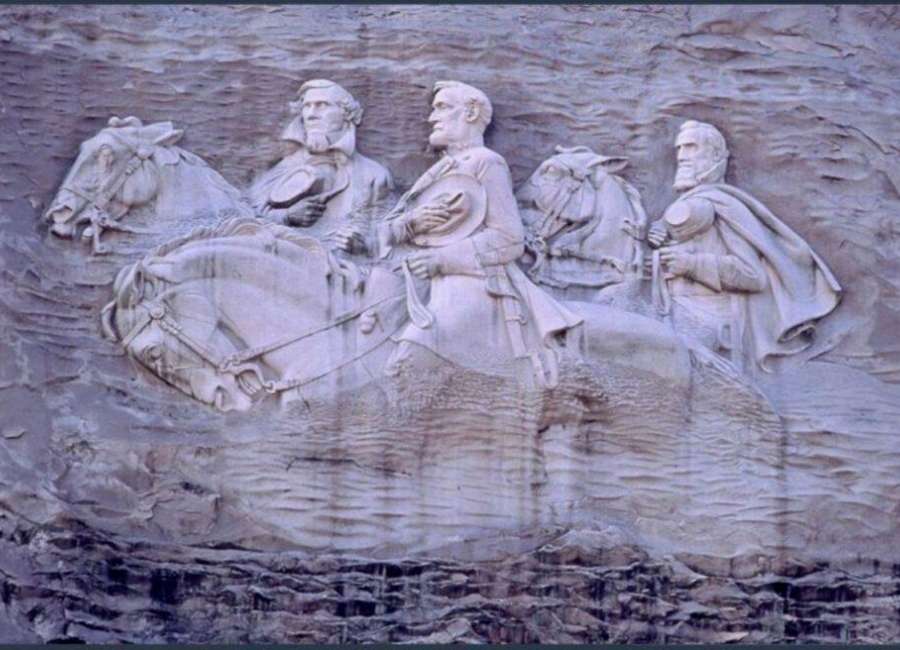 Stone Mountain to downplay Confederate symbols without removing carving