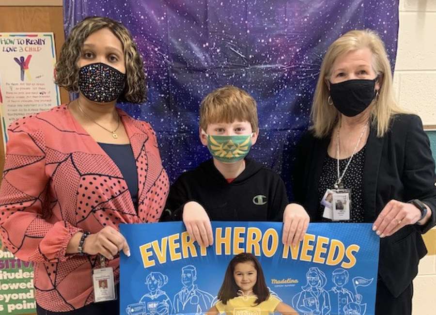 Thomas Crossroads raises $2,416 for LLS Hero Squad program