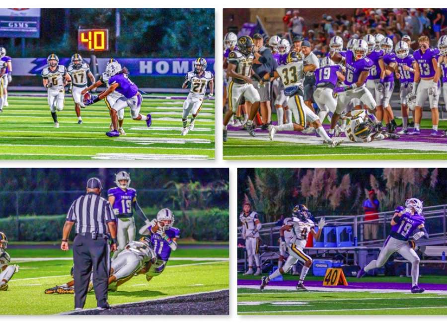 Trinity Christian unstoppable in 56-15 victory