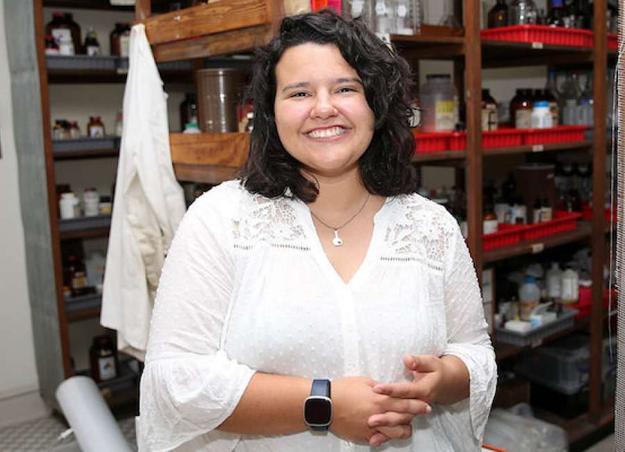 UNG senior wins third place in research symposium