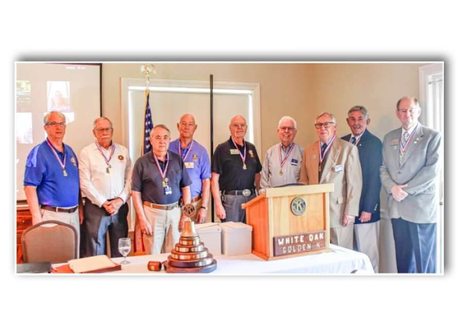 WOGK members receive Leadership Medallion