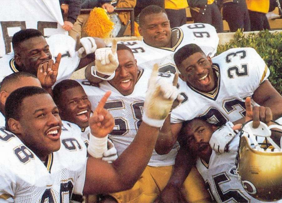 1990 Georgia Tech shocks the world