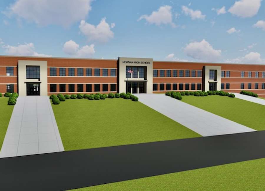 A new start Initial plans for rebuilding Newnan High School unveiled