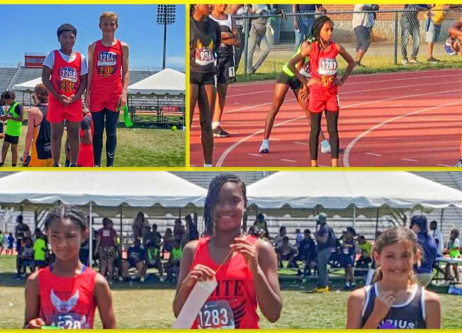 Athletes in Parks and Recreation Department track team place in state meet