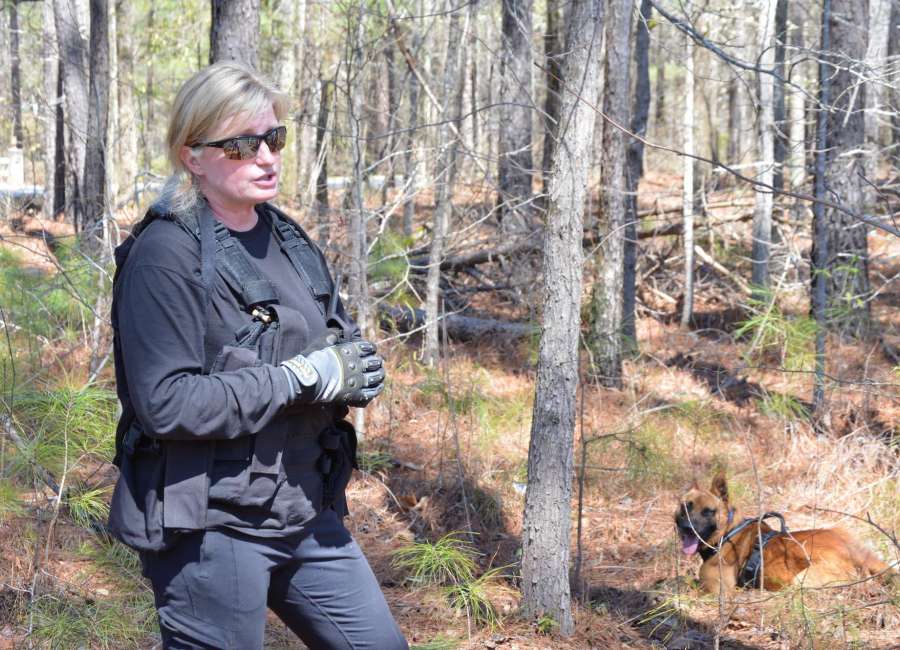 Cadaver dogs search for 160-year-old graves at Brown’s Mill