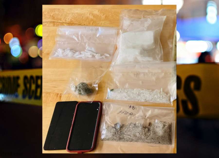CCSO: methamphetamine strikes patrol car during pursuit