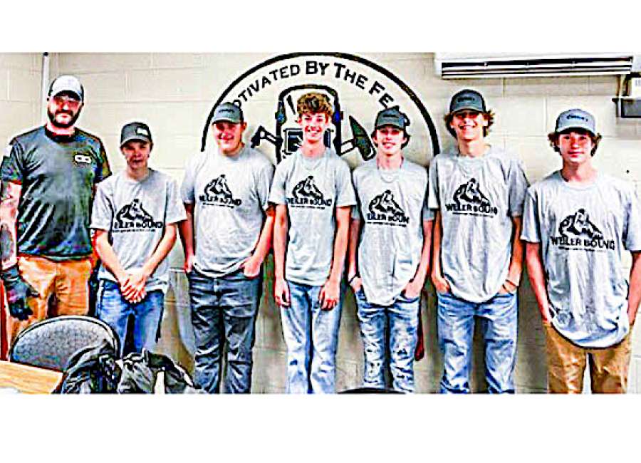 CEC welding students accept internships at Weiler Forestry