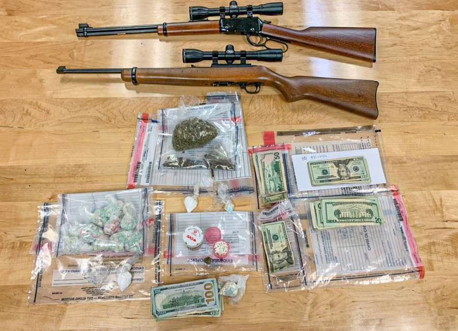 Cocaine, MDMA, pills and guns seized in Senoia drug raid