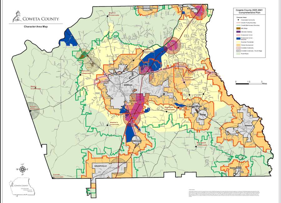 Coweta County Zoning Map County Looking At Ordinance For Mixed Use Along Interstate - The Newnan  Times-Herald