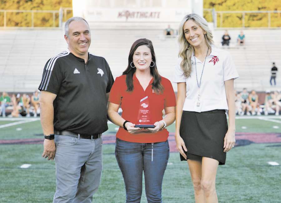 Coweta-Fayette EMC presents sportsmanship award to Northgate