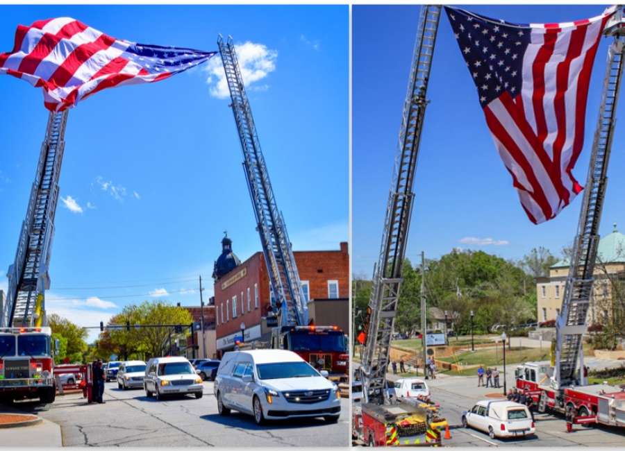 Coweta pays respects to Hawk family