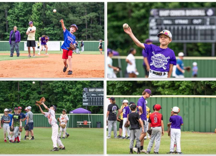 East Coweta conducts youth baseball camp