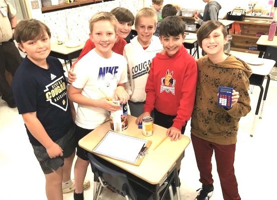 Fifth grade REACH students mark Pi Day with special activities
